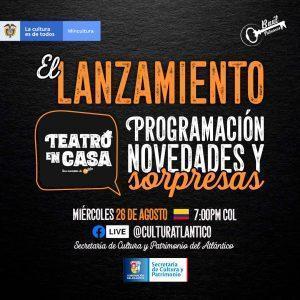 Lanzamiento Teatro en Casa 3.0 Lanzamiento Teatro en Casa 3.0