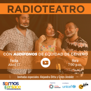 RadioTeatro en Casa: Con gafas de Equidad de Género